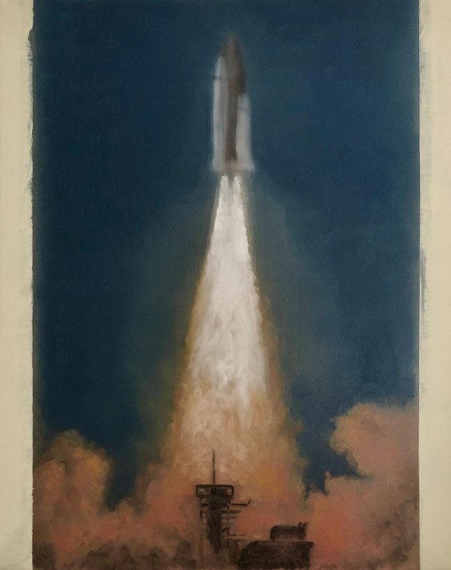 vertical-supremo launch rocket space blue