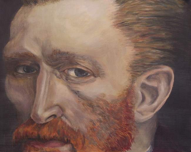 the-painter van-Gogh portrait dutch master